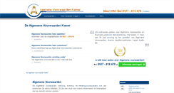 Desktop Screenshot of algemene-voorwaarden-kamer.nl